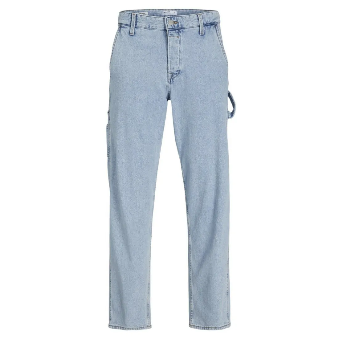 Jean à coupe ample Loose Fit Bleu en coton Leon