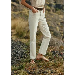 Jean Brieg B - Beige en coton
