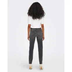 Jean coupe droite gris en coton Demi