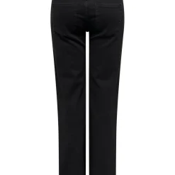 Jean droit Blush Mid Rea2343 noir en coton Tia