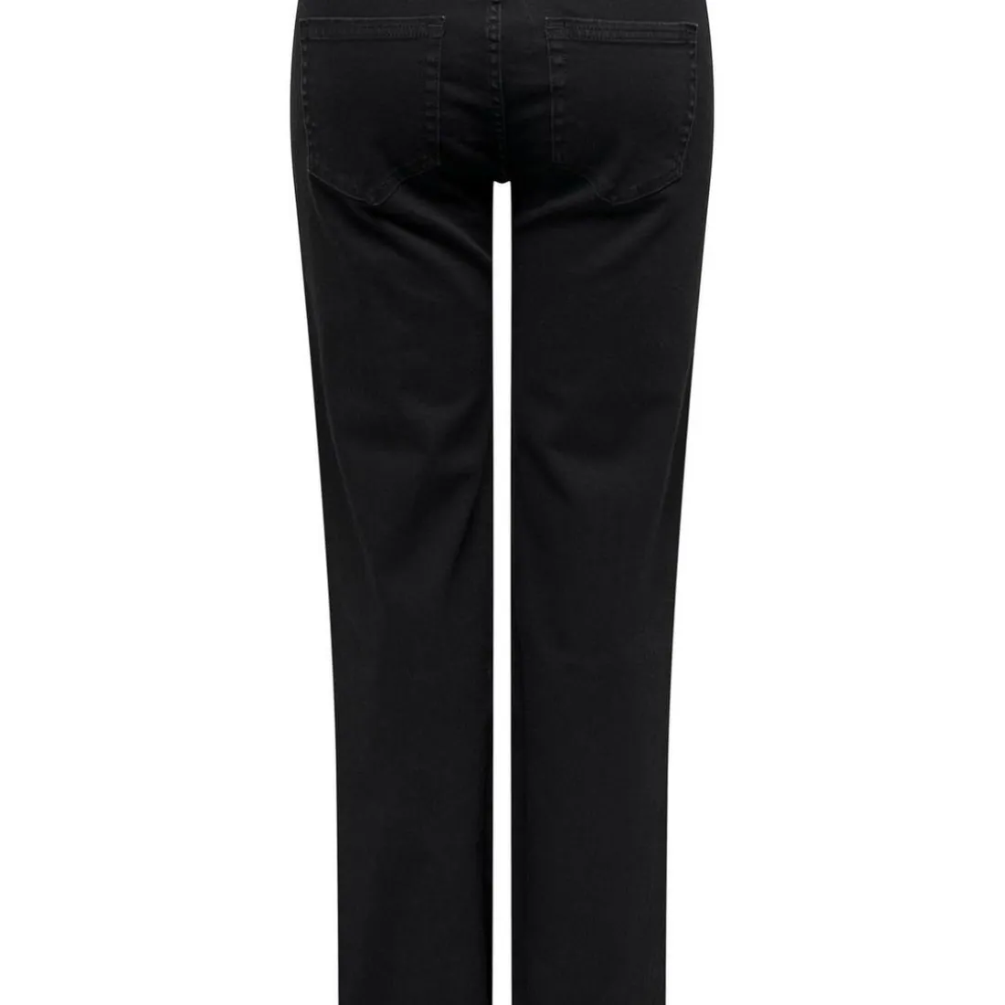 Jean droit Blush Mid Rea2343 noir en coton Tia