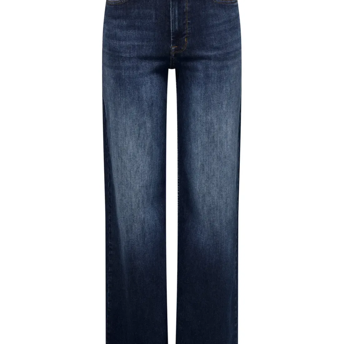 Jean droit Madison - Bleu Denim en coton Eden