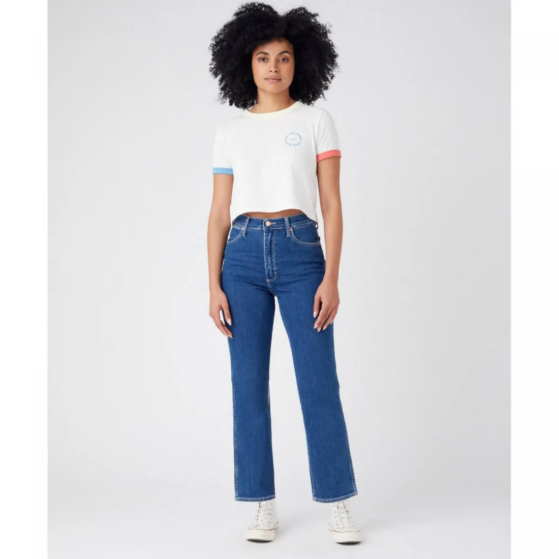 Jean Femme bleu en coton