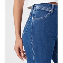 Jean Femme bleu en coton