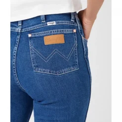 Jean Femme bleu en coton