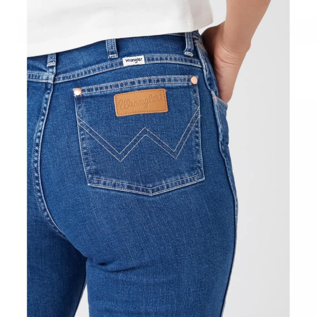 Jean Femme bleu en coton