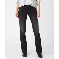 Jean Femme Bootcut gris foncé en coton