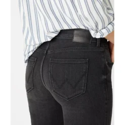 Jean Femme Bootcut gris foncé en coton