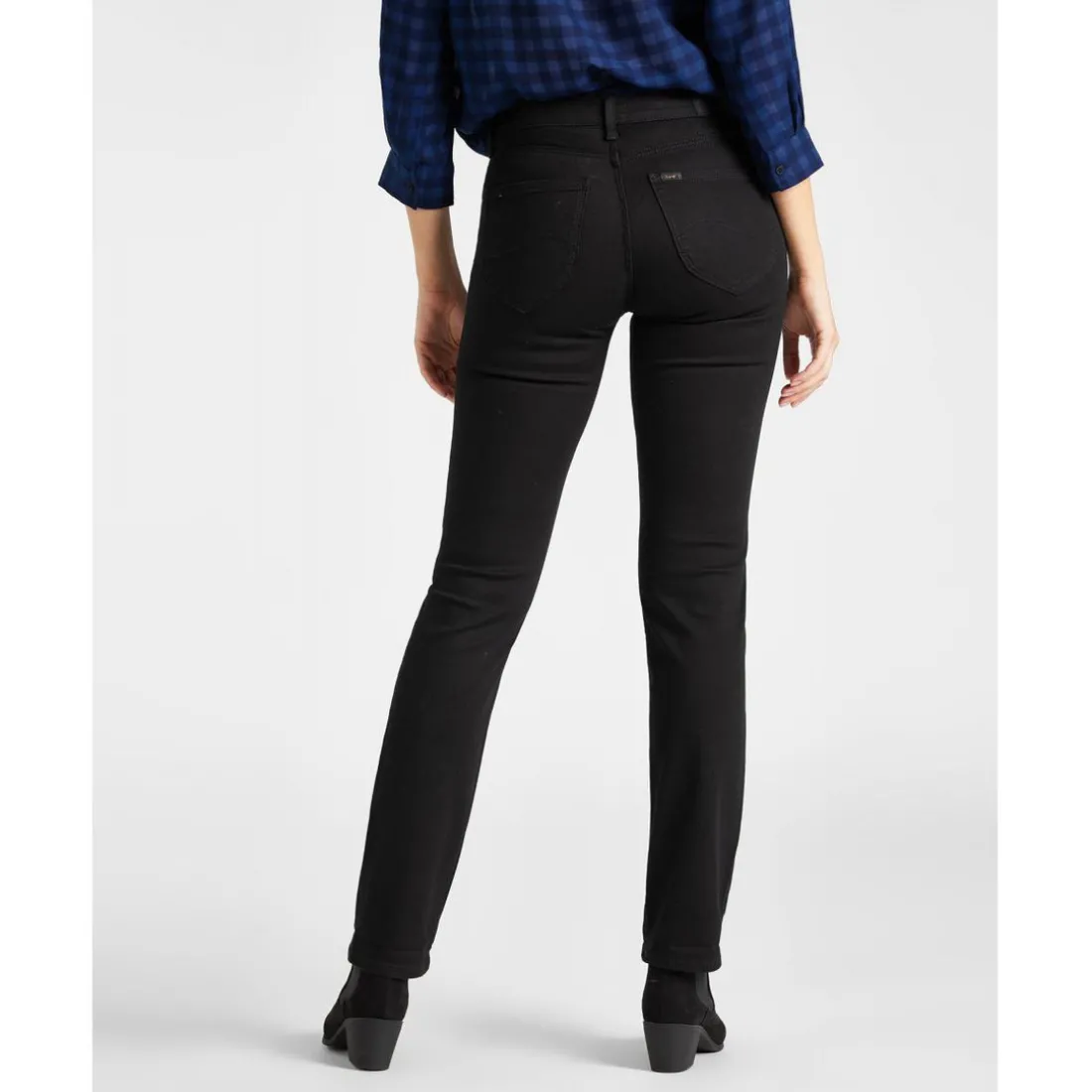 Jean Femme droit Marion Straight Noir longueur 31