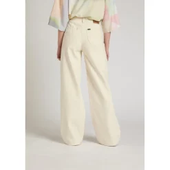 Jean Femme en coton écru