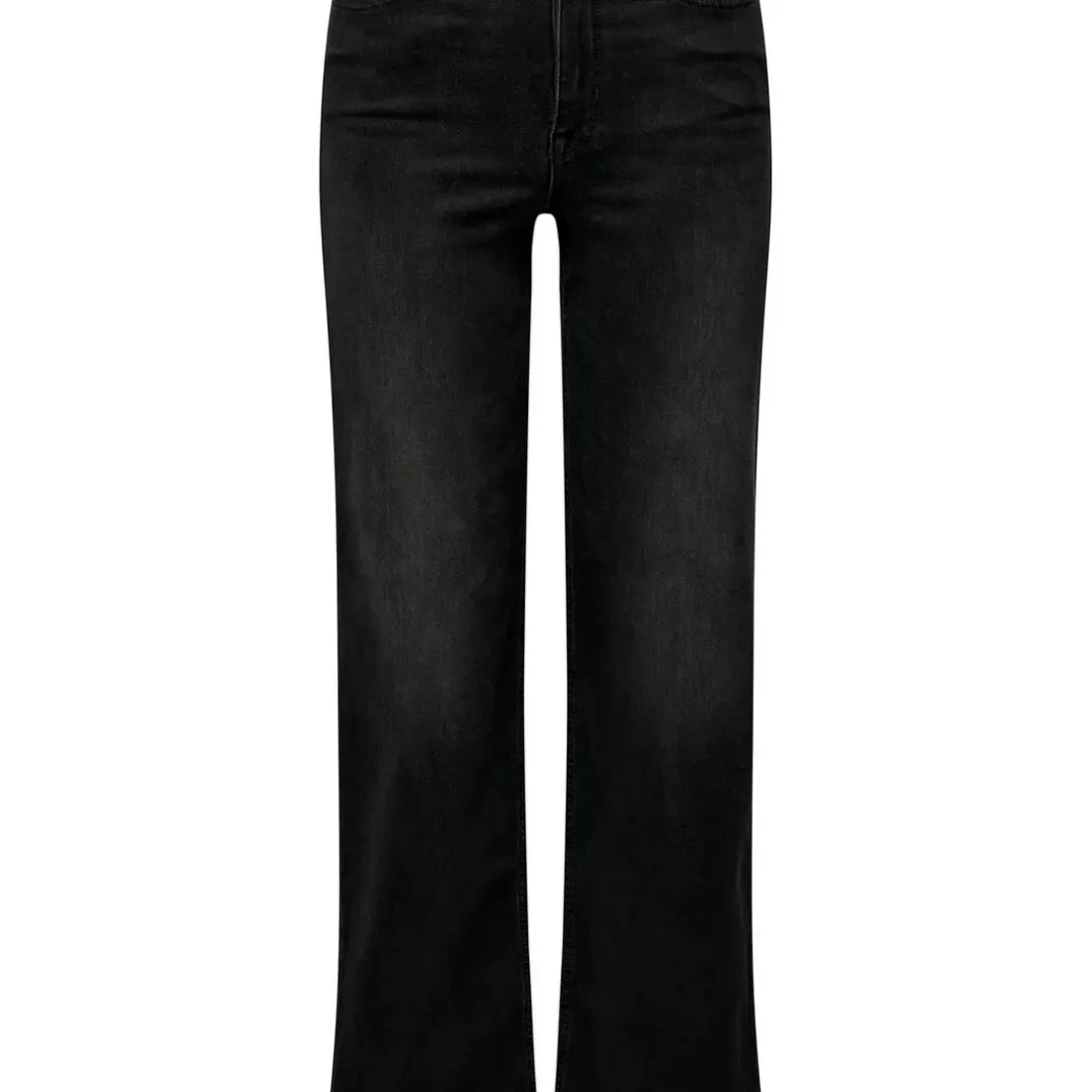 Jean Flare Madison - Noir Delavé en coton Pia