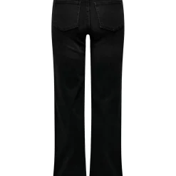 Jean Flare Madison - Noir Delavé en coton Pia