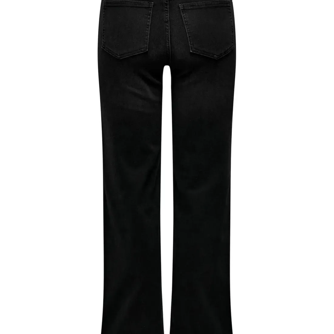 Jean Flare Madison - Noir Delavé en coton Pia