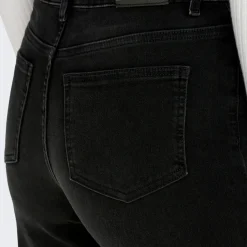 Jean Flare Madison - Noir Delavé en coton Pia