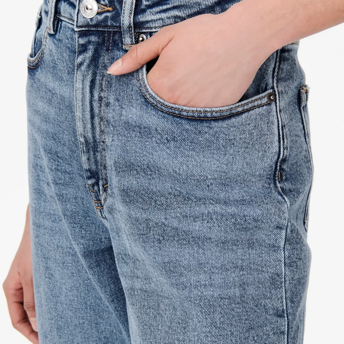 Jean Flare ONLJUICY - Bleu en coton Vivi