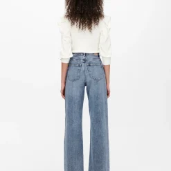 Jean Flare ONLJUICY - Bleu en coton Vivi