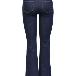 Jean flare Wauw Gua030 bleu denim en coton Kaye