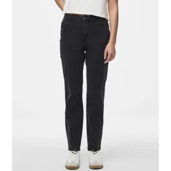Jean mom Kesia noir en coton Sam