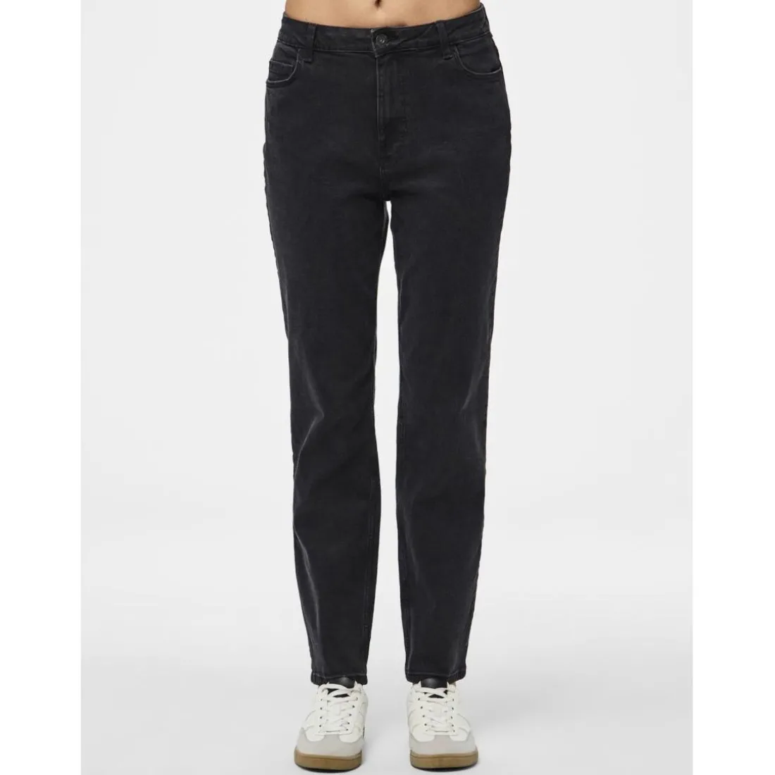 Jean mom Kesia noir en coton Sam