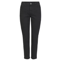 Jean mom Kesia noir en coton Sam