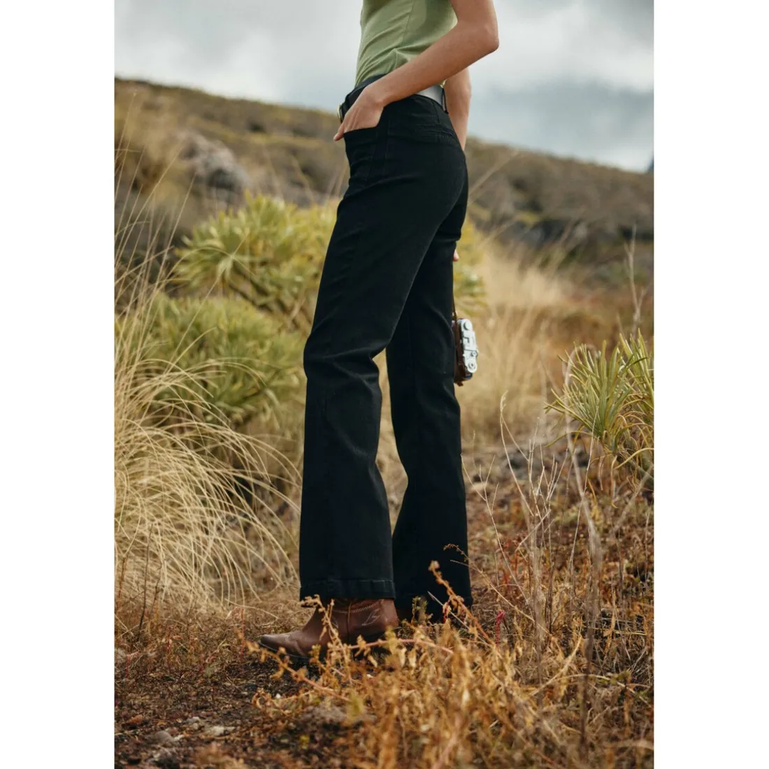 Jean noir coton SONNY N - Noir