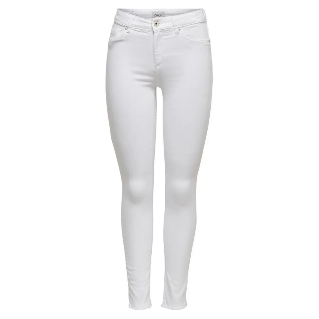 Jean skinny blanc en coton Cara