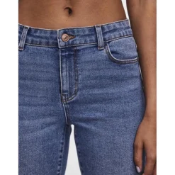 Jean skinny bleu en coton Dina