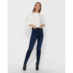 Jean skinny bleu en coton Lane