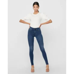 Jean skinny bleu en coton Xena