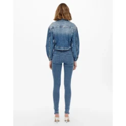 Jean skinny bleu en viscose Tess