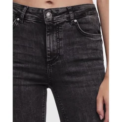 Jean skinny Delly Gris foncé en coton Eva