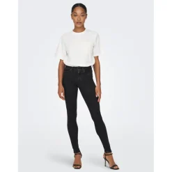 Jean skinny gris en coton Molly