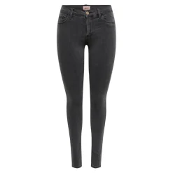 Jean skinny gris en viscose