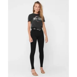Jean skinny noir en coton Cleo