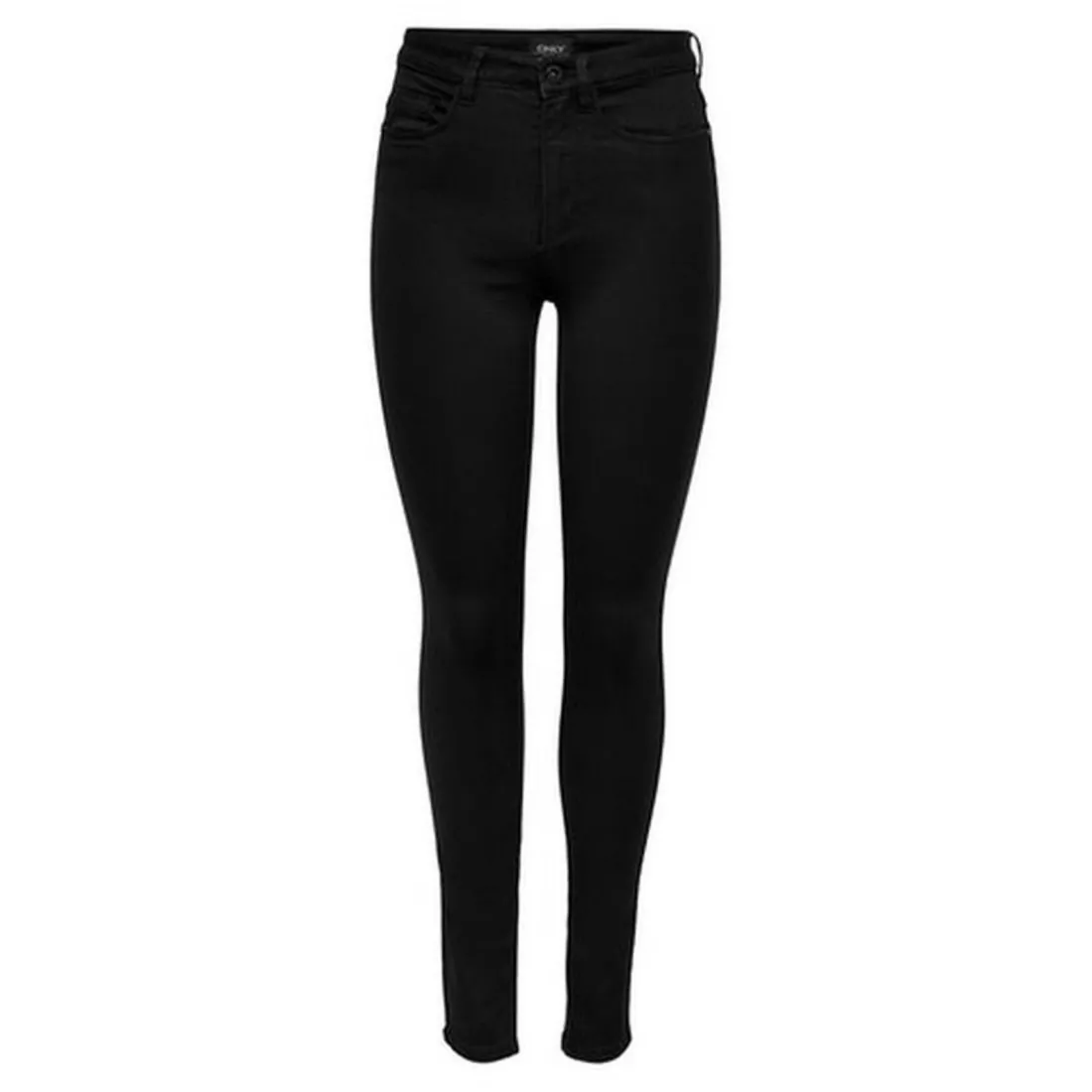 Jean skinny noir en coton Anya