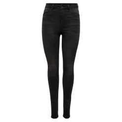 Jean skinny noir en coton Ida