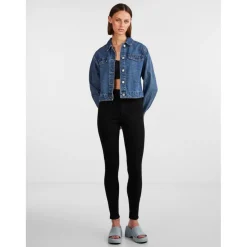 Jean skinny noir en coton Kai