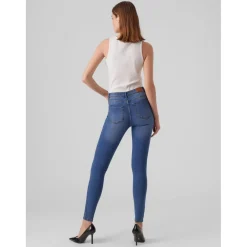 Jean skinny Skinny Fit Taille moyenne Longueur regular bleu Sia