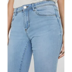 Jean skinny Skinny Fit Taille moyenne Longueur regular bleu Zoe