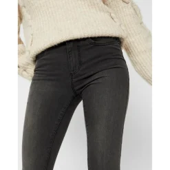 Jean skinny Skinny Fit Taille moyenne Longueur regular gris Noémie
