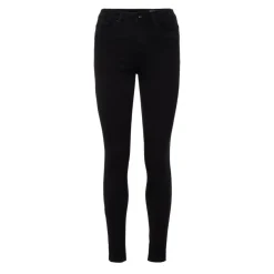 Jean skinny Slim Fit Taille haute Longueur regular noir Cleo