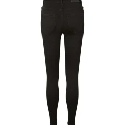 Jean skinny Slim Fit Taille haute Longueur regular noir Cleo