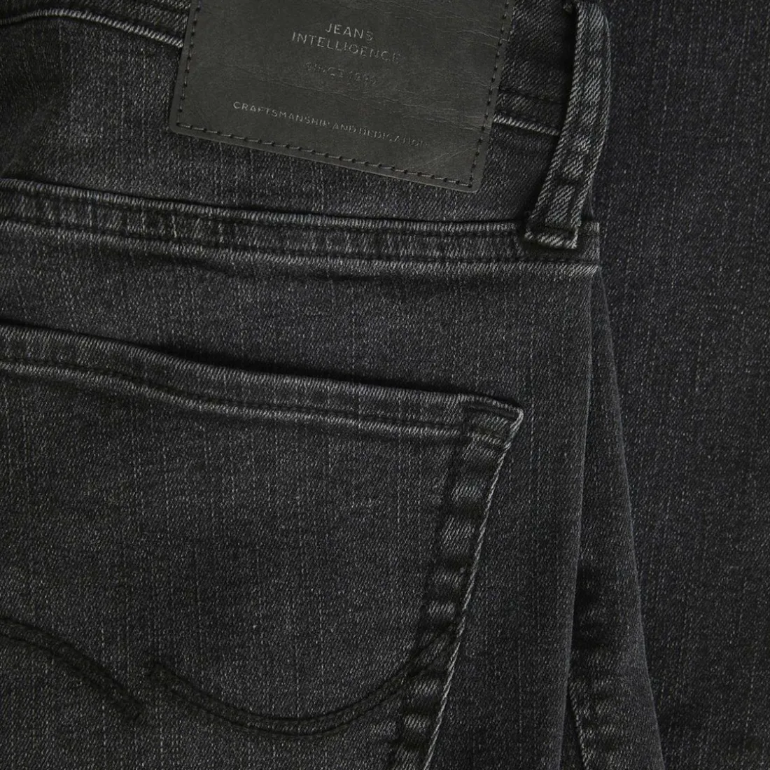 Jean slim en Coton Noir Mf 772 Bo