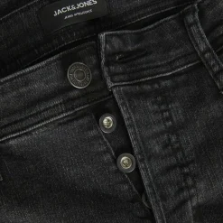 Jean slim en Coton Noir Mf 772 Bo
