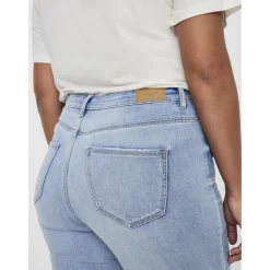 Jean slim fit bleu clair en coton Kai