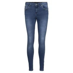 Jean slim Slim Fit Taille moyenne Longueur regular bleu Lara