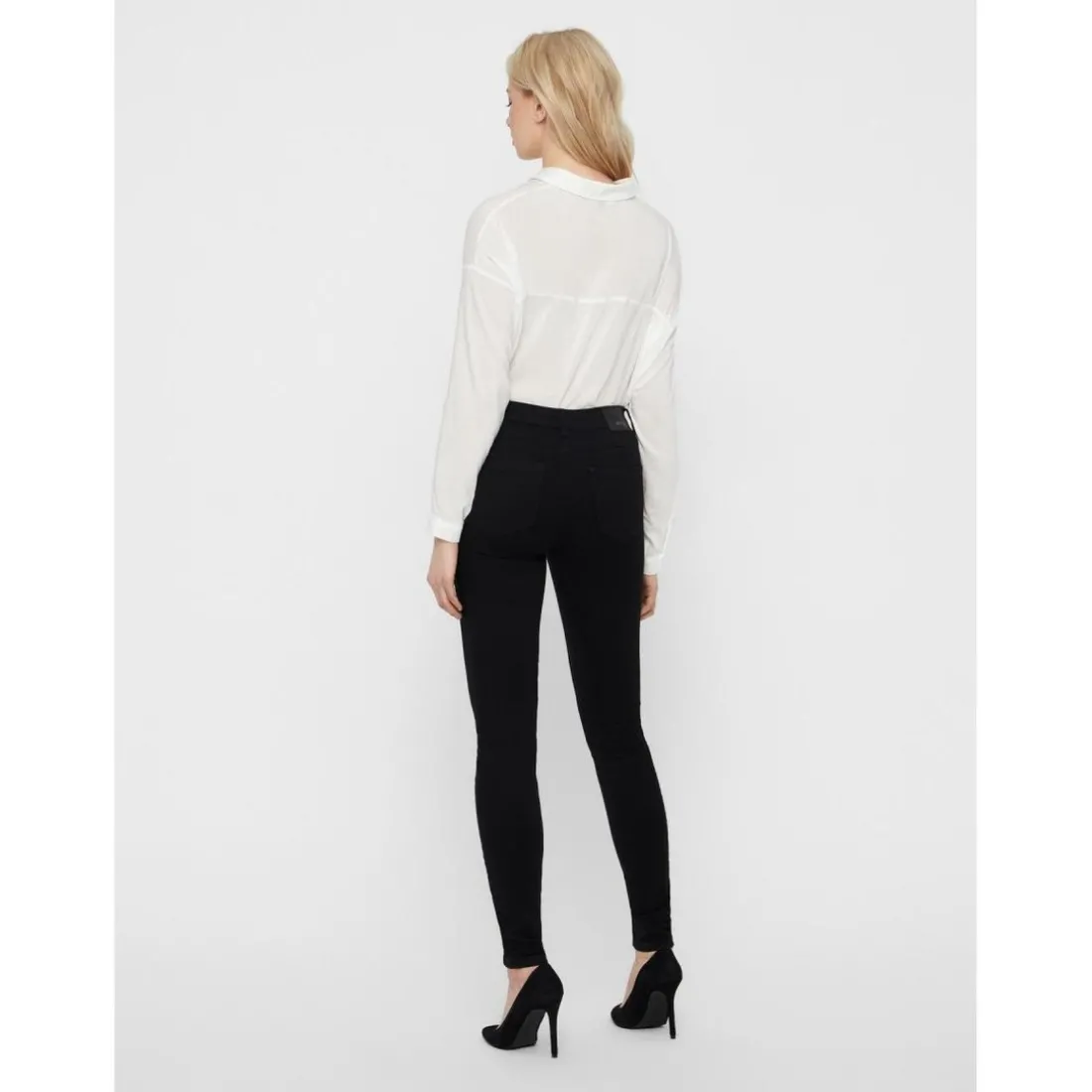 Jean slim Slim Fit Taille moyenne Longueur regular noir Adele