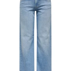 Jean taille basse ONLJUDY - Bleu en coton Emma