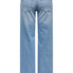 Jean taille basse ONLJUDY - Bleu en coton Emma