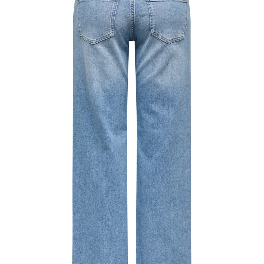 Jean taille basse ONLJUDY - Bleu en coton Emma